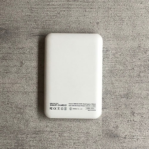 モバイルバッテリー5000mAh